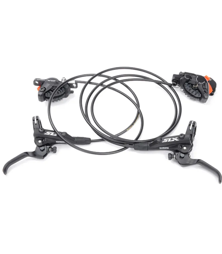 Shimano SLX M7000 Hydraulic Disc Brake Brake set ICE Tech front and