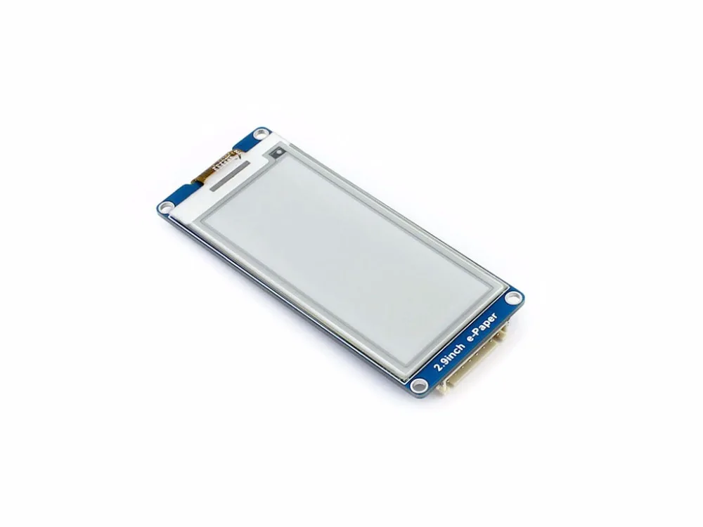 296x128 2 9inch E Ink display module SPI interfac Without PCB Communicate via SPI interface Supports 3