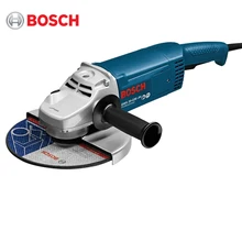 Машина шлифовальная угловая Bosch GWS22-230JH(203)(Мощность 2200 Вт, диск 230 мм, 6500 об/мин холостого хода, плавный пуск