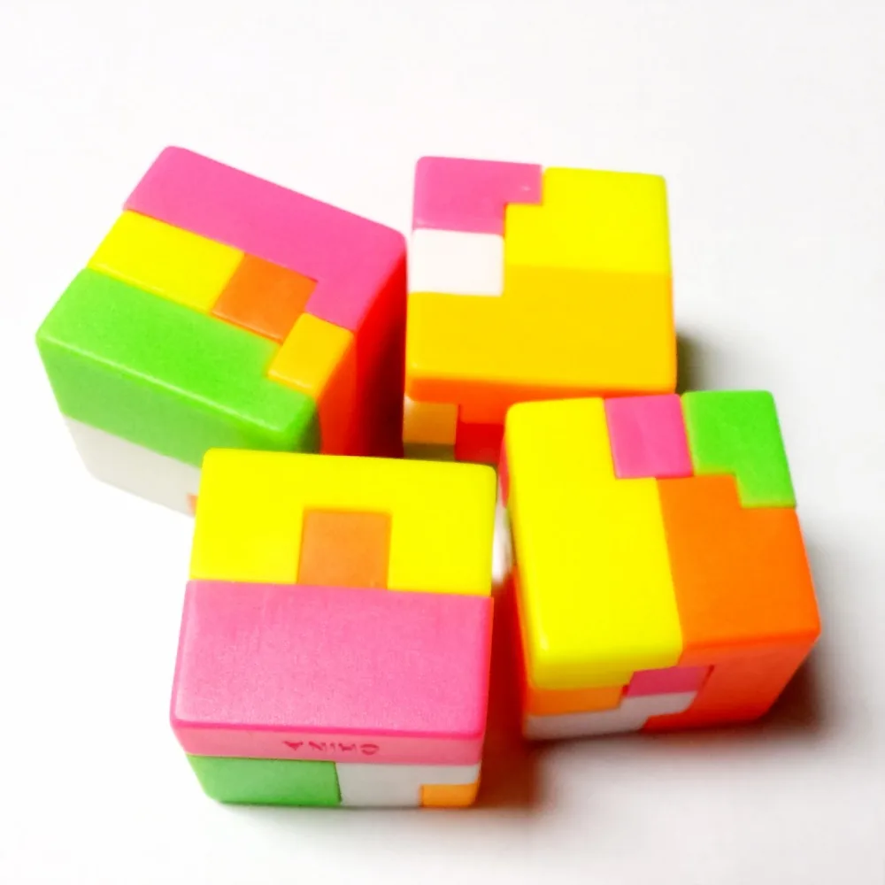 

12 Pc Brain Training Puzzle Cube Vending Capsule kids Party Favors Pinata toys Birthday Gift souvenirs giveaways gadget gift