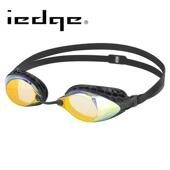 

Barracuda Iedge Swimming Goggles Anti-Fog UV Protection Waterproof with Honeycomb-structured Gaskets #95310 Gold