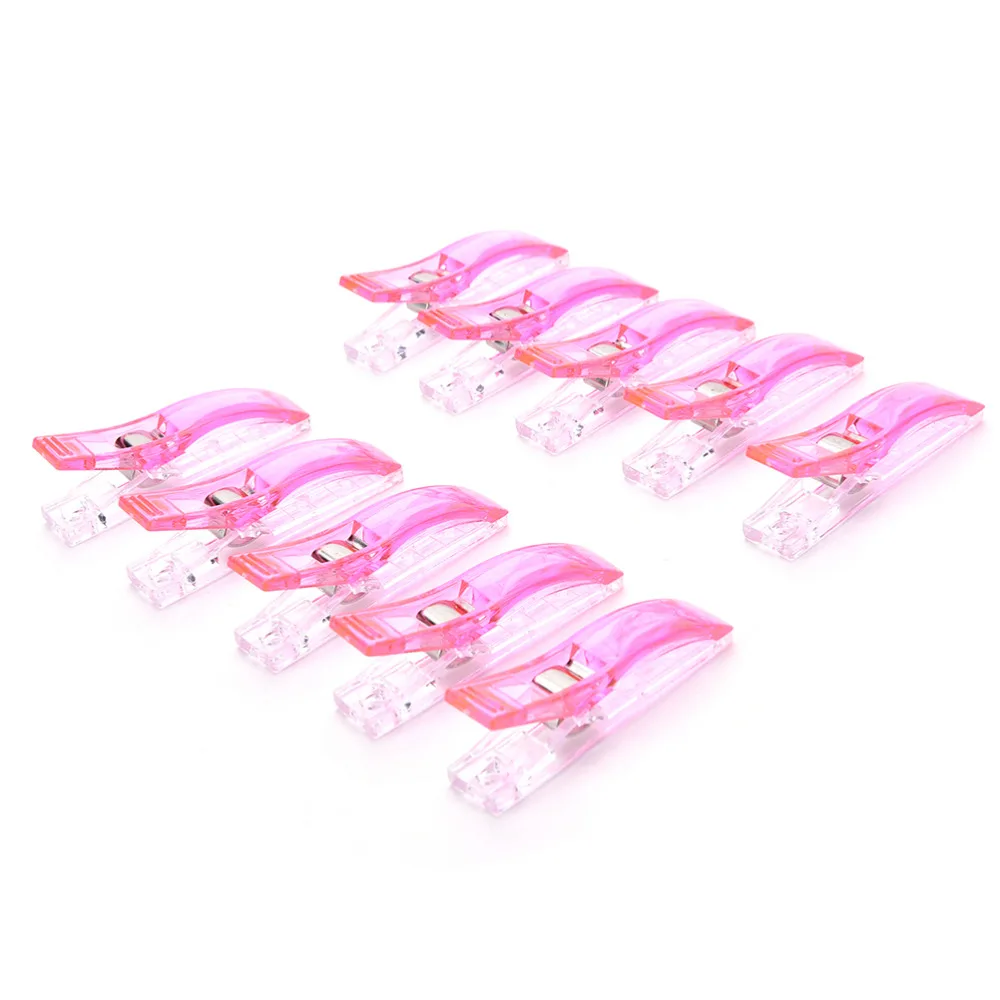 10PCS notebooks Memo Clip Creative Stationery Easy Clips colored label