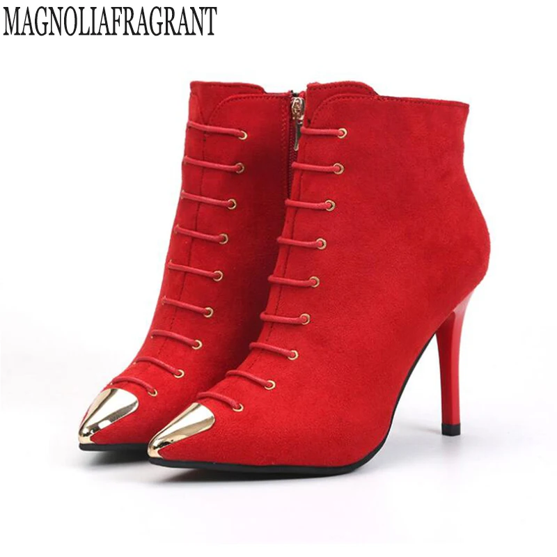 Hot Sale Russian Shoes Black Platform Boots Women Zipper Spring High