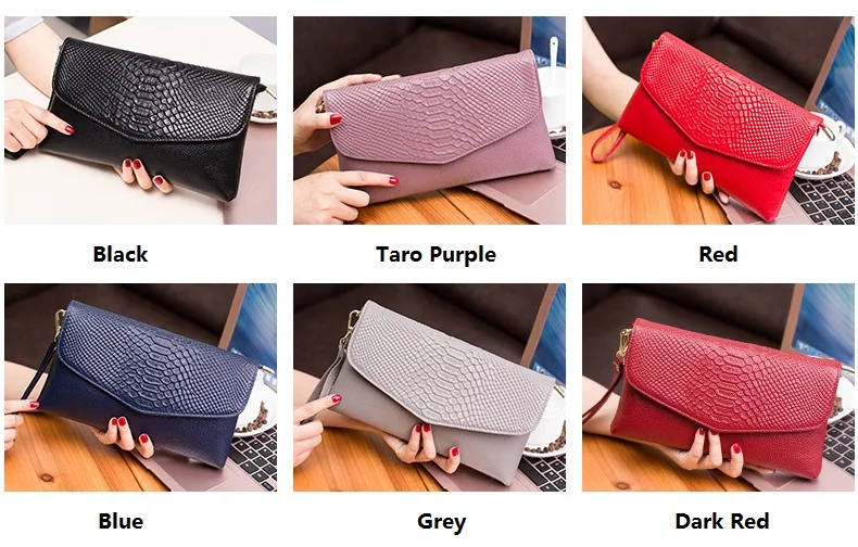 MJ Brand Serpentine Genuine Leather Women Messenger Bag Female Small Crossbody Bag Natural Real Leather Day Clutch with Wristlet (4)
