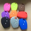 silicone car key case for Renault 2 button Clio Scenic Megane Duster Sandero Captur Twingo Modus remote control cover ► Photo 1/6