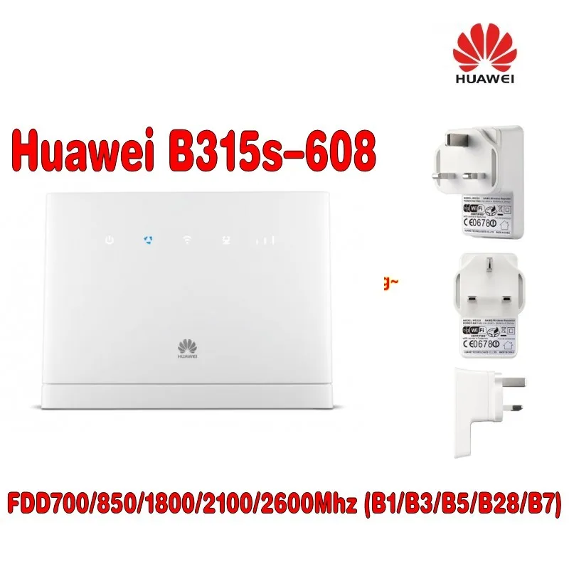 Домашний комплект из huawei B315s-608 4G LTE маршрутизатор с Wi-Fi Hawei усилитель, усилитель