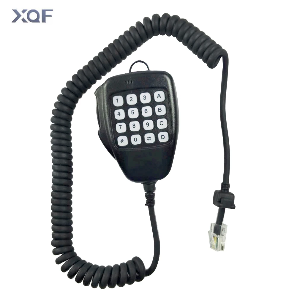 

New 8 pin Handheld Speaker DTMF Keypad Mic Microphone for IC-F1821 IC-2000/H IC-2100H/2200H/ F320/F420/FR4100 free shipping
