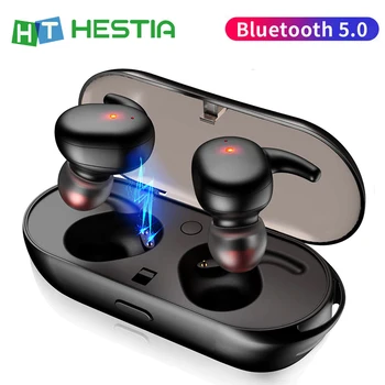 

True Wireless Headphones TWS Bluetooth Earphones Headset T2C Cordless Headphone Mini Sports Earbuds Music Handsfree For Phones