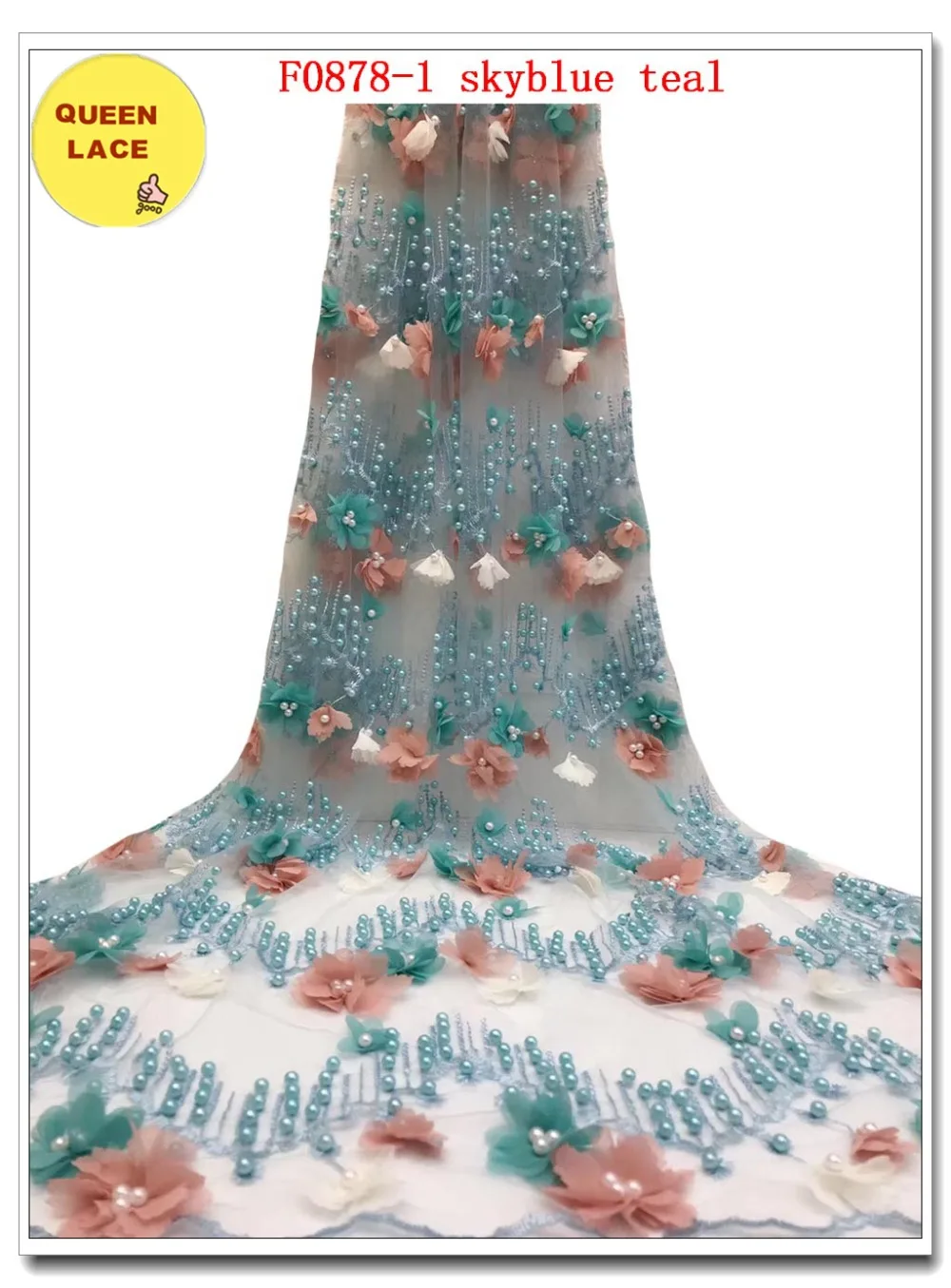 F0878-1 skyblue teal