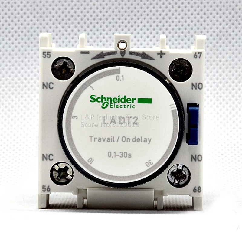 

100% New Original Schneider LADT2 0.1-30S Time Delay Block On-delay LA-DT2 For Contactor Good Quality