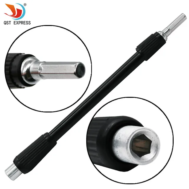 Flex Flexible Bendable Extended Extension Shaft Screwdriver