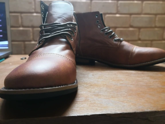 British Men's Autumn Winter Lace-up Boots