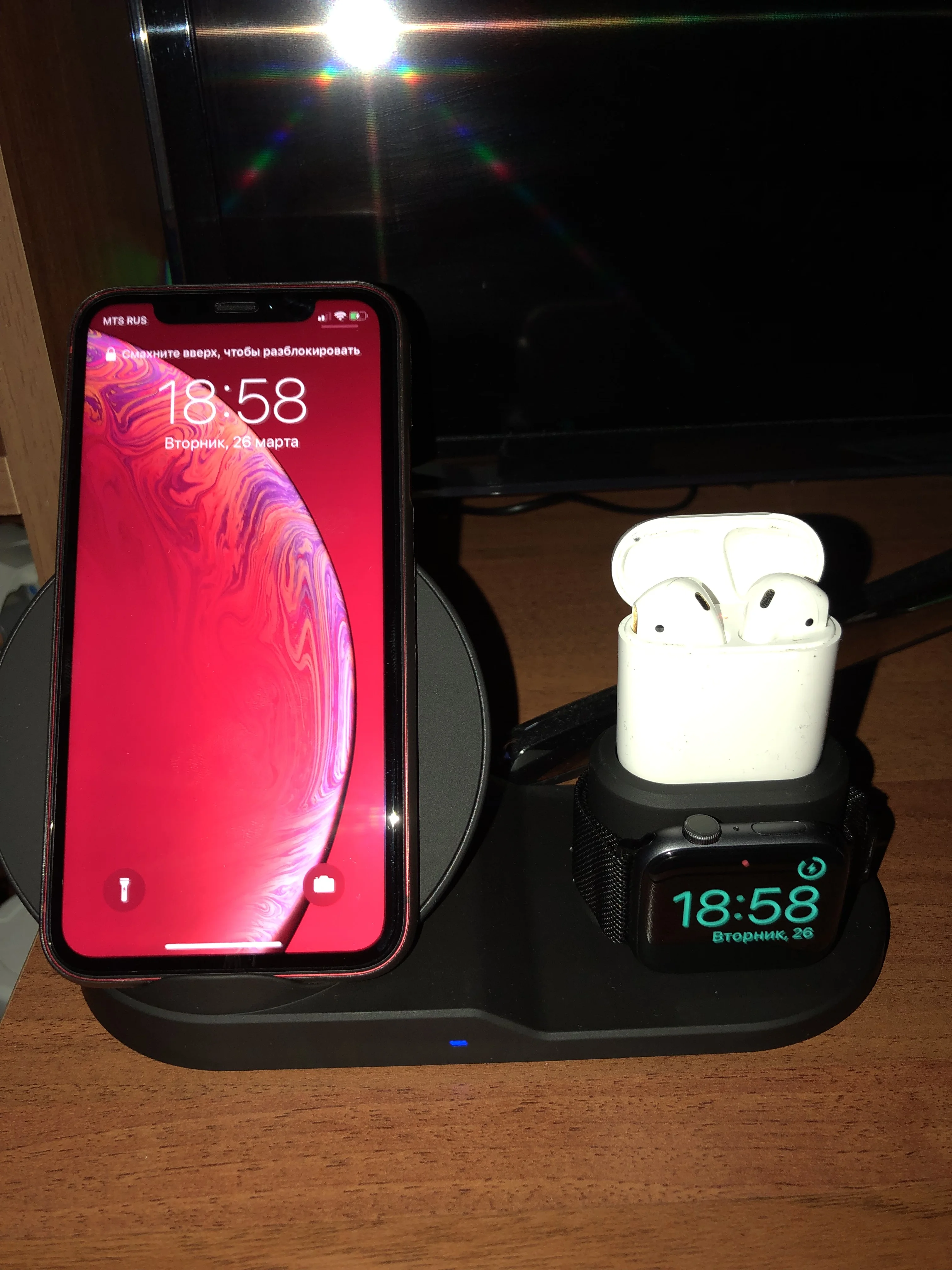 AirPowr™ Wireless Charging Station photo review