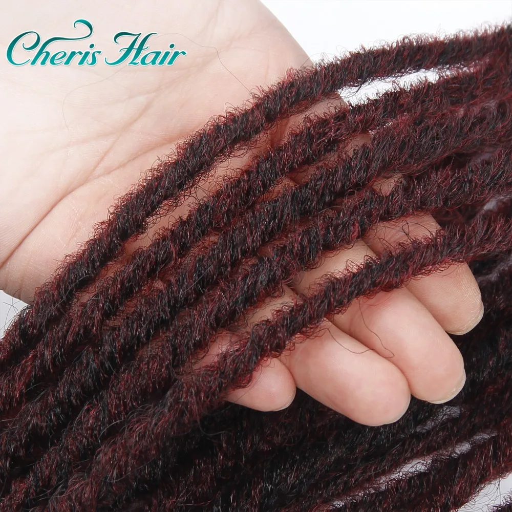 Вязаные волосы Faux locs Curly End 18 дюймов низкотемпературное волокно мягкая богиня синтетические волосы "Freetress" вязание крючком плетение волос штук