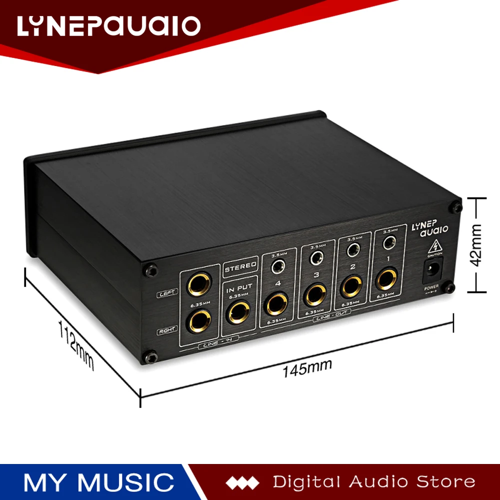 Headphone Splitter Headphone Amplifier Comparator 2 Input 8 Output of The Studio 8 Way Headphone Monitor 2 Channel Mix Input