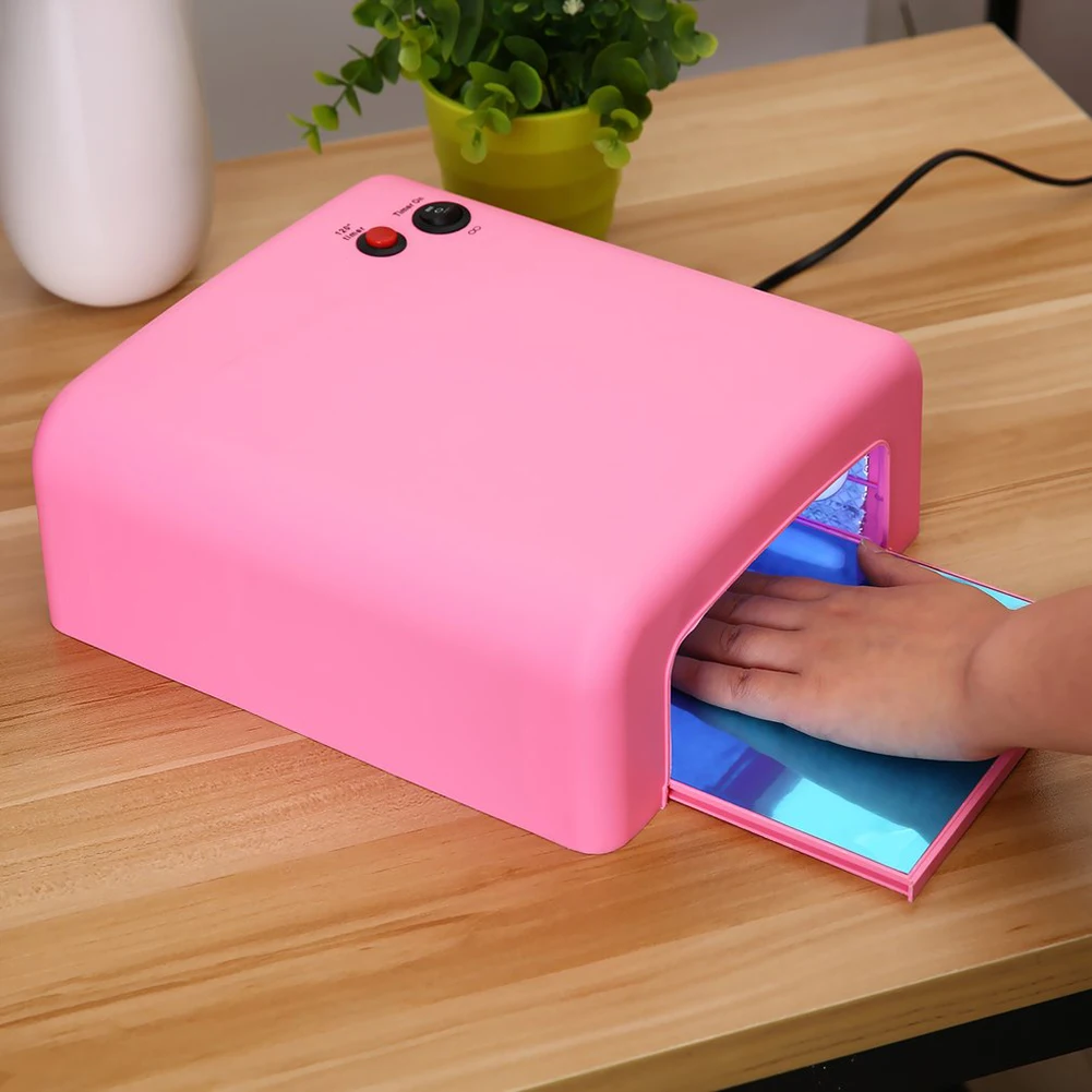 

36 W EU Plug UV Ultraviolet 220V Lamp Nail Drying Cure Gel Art Polish Tools