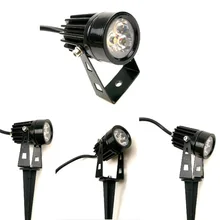 3 Вт 6 Вт садовый светильник светодиодный водонепроницаемый IP65 наружный светильник для газона светильник ing 12 в 110 В 220 В Точечный светильник s теплый белый красный зеленый синий 100 шт