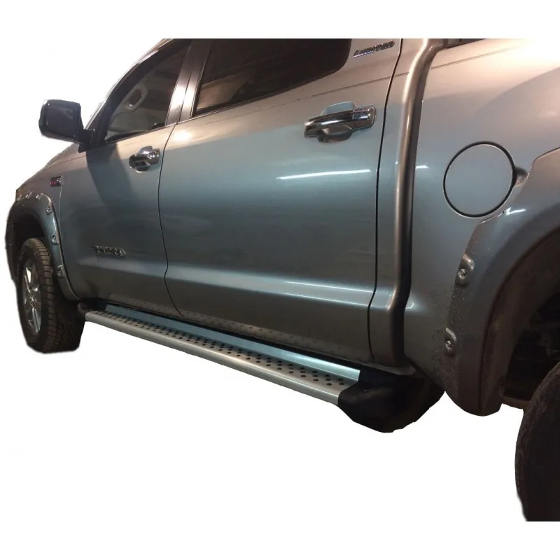 Боковые пороги(подножки) для Toyota Tundra(2007- Double Cab) Залив CityStyle-TDC0713