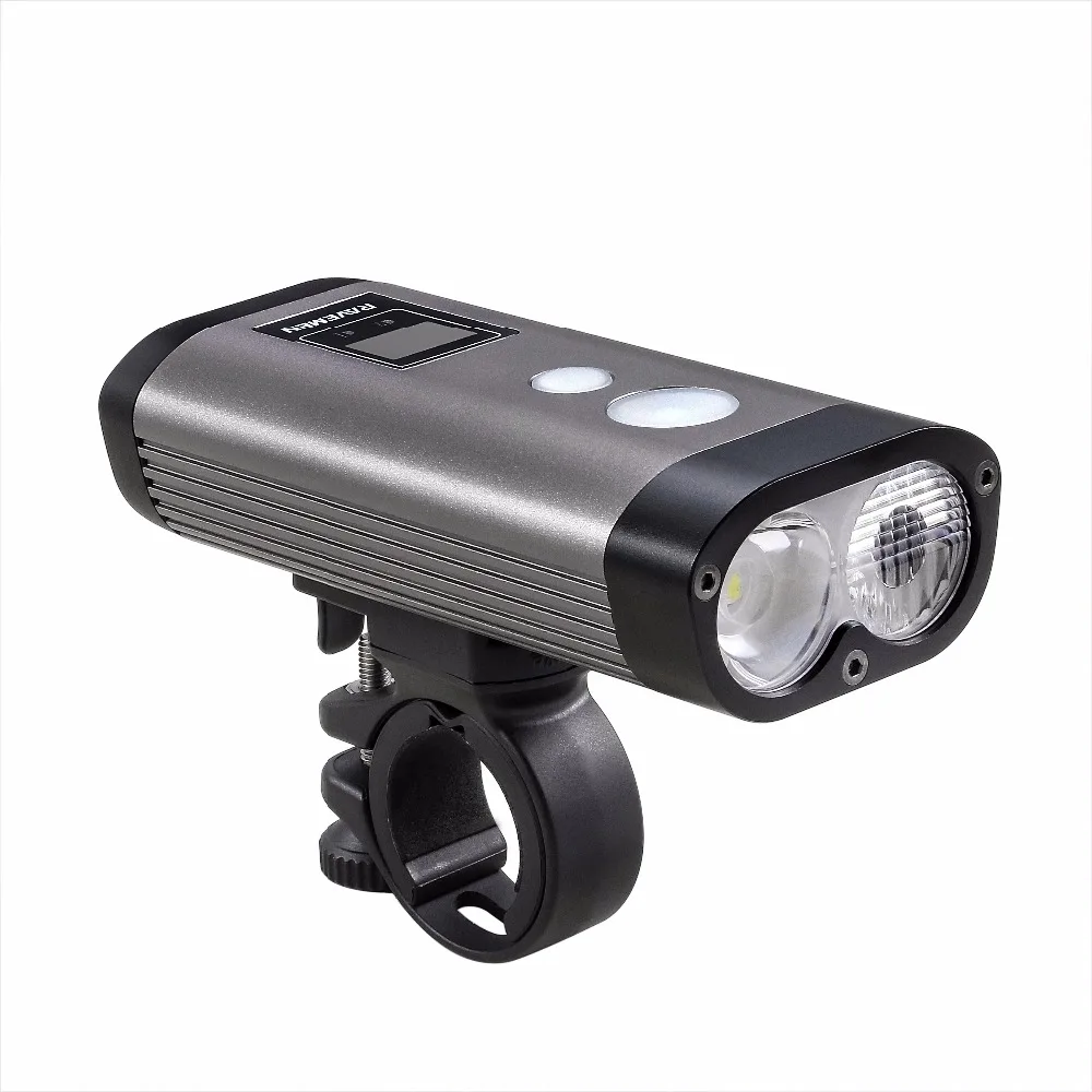 

Hot Sale New PR1200 1200LM Bicycle Automotive Headlight 8 Brightness Level Waterproof Simulation Front Bike Handlebar Light