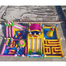 inflatable bouncer slide combo fun city with inflatable slide bouncer air blower for sale цена inflatable bouncer slide combo fun city with inflatable slide bouncer air blower for sale цены онлайн