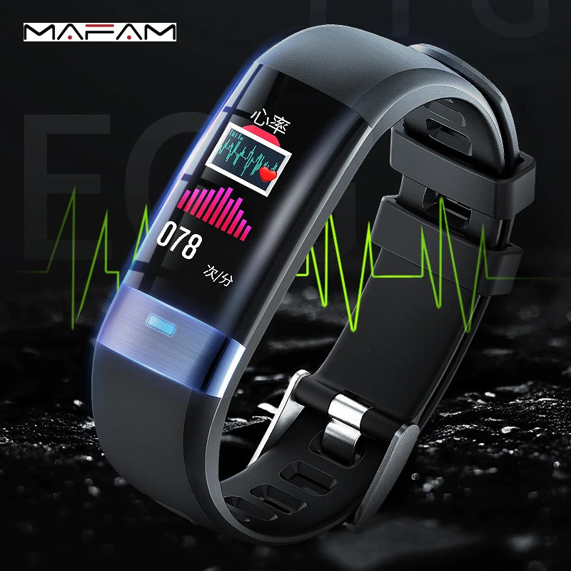 MAFAM New Smart Watch Men Women ECG PPG Heart Rate Monitor