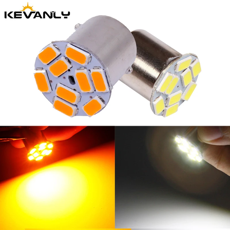 1156 Лампы BA15S P21w BAU15S Py21w S25 5630 9 Smd для автомобильных боковых индикаторов сигнальные