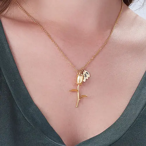 Rose-Necklace-with-Initial-charms-in-Gold-Plating_jumbo_2
