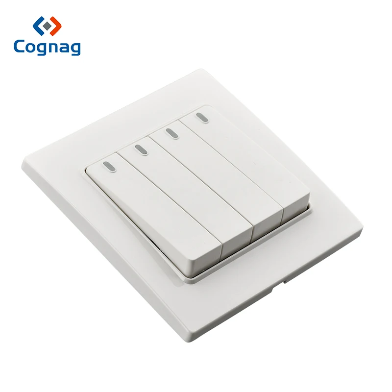 Cognag настенный выключатель светильник 4 позиционный белый короткий модный с