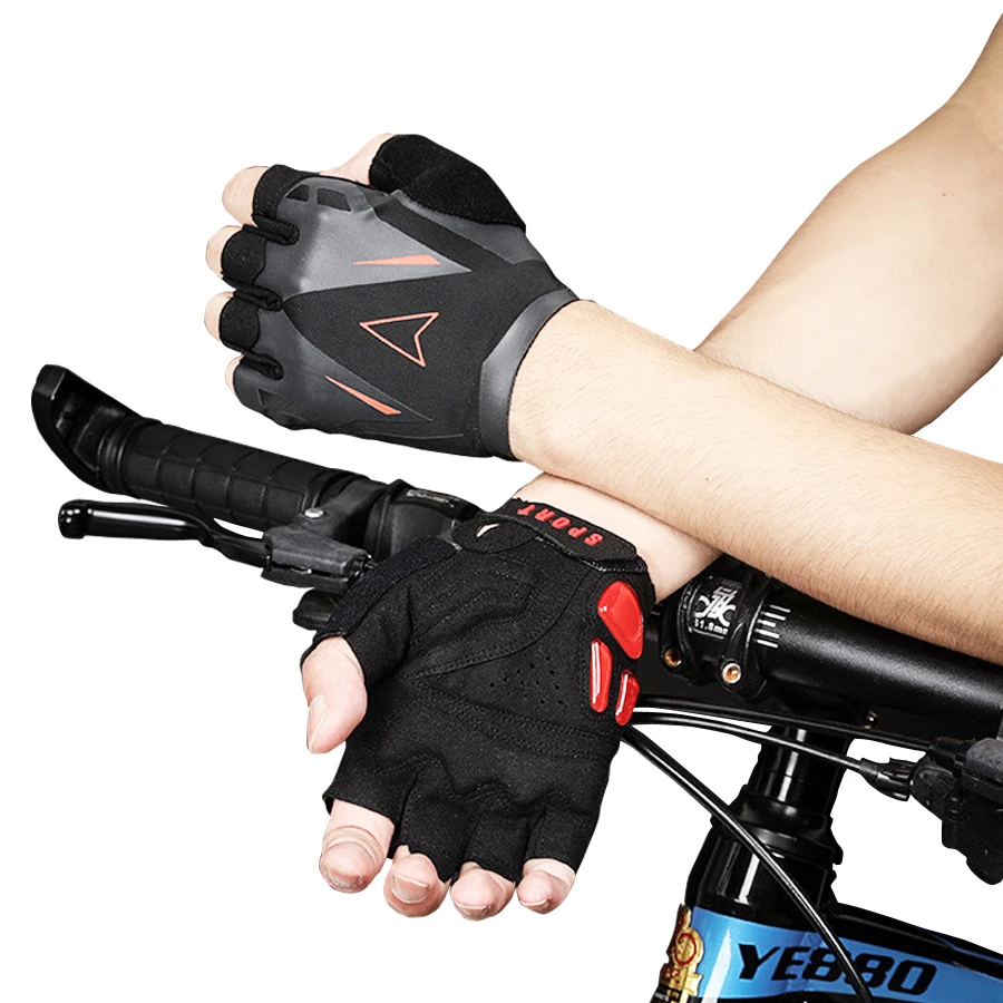 Buy Men's Bicycle Gloves Lycra Fingerless Sports Glove