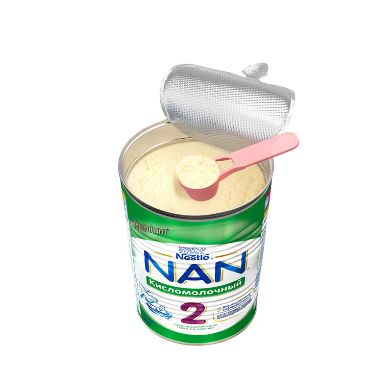 Детская Смесь NAN 2 Кисломолочный (Nestle) с 6 месяцев 400 г|food|food mixfood baby |