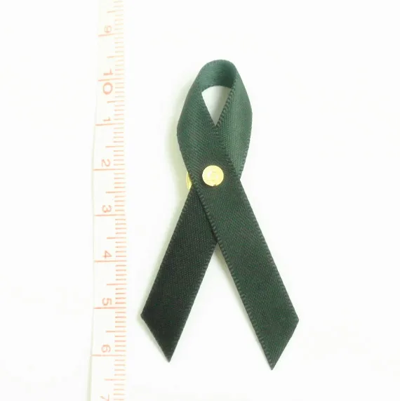 black awareness ribbon bow11