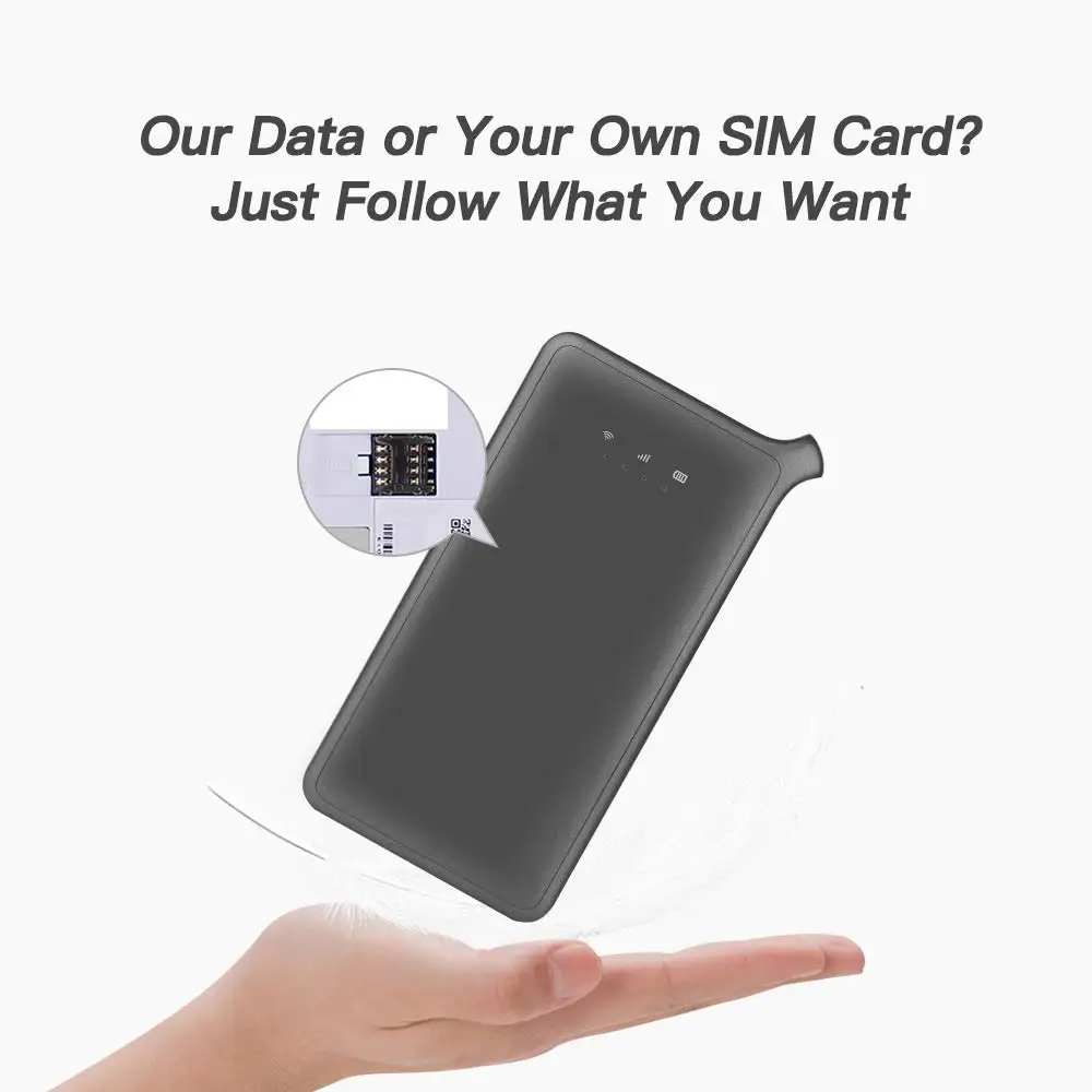  GlocalMe 4G U2S WiFi Router Free Roaming Fast Network Worldwide Portable LTE Wireless Wi-fi Router 