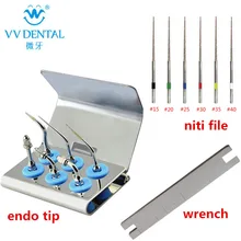Scaler Endo Kit endodontic root canal tip ultrasonic piezo scaler endo tips for EMS dental scaler endodontics цена Scaler Endo Kit endodontic root canal tip ultrasonic piezo scaler endo tips for EMS dental scaler endodontics цены онлайн