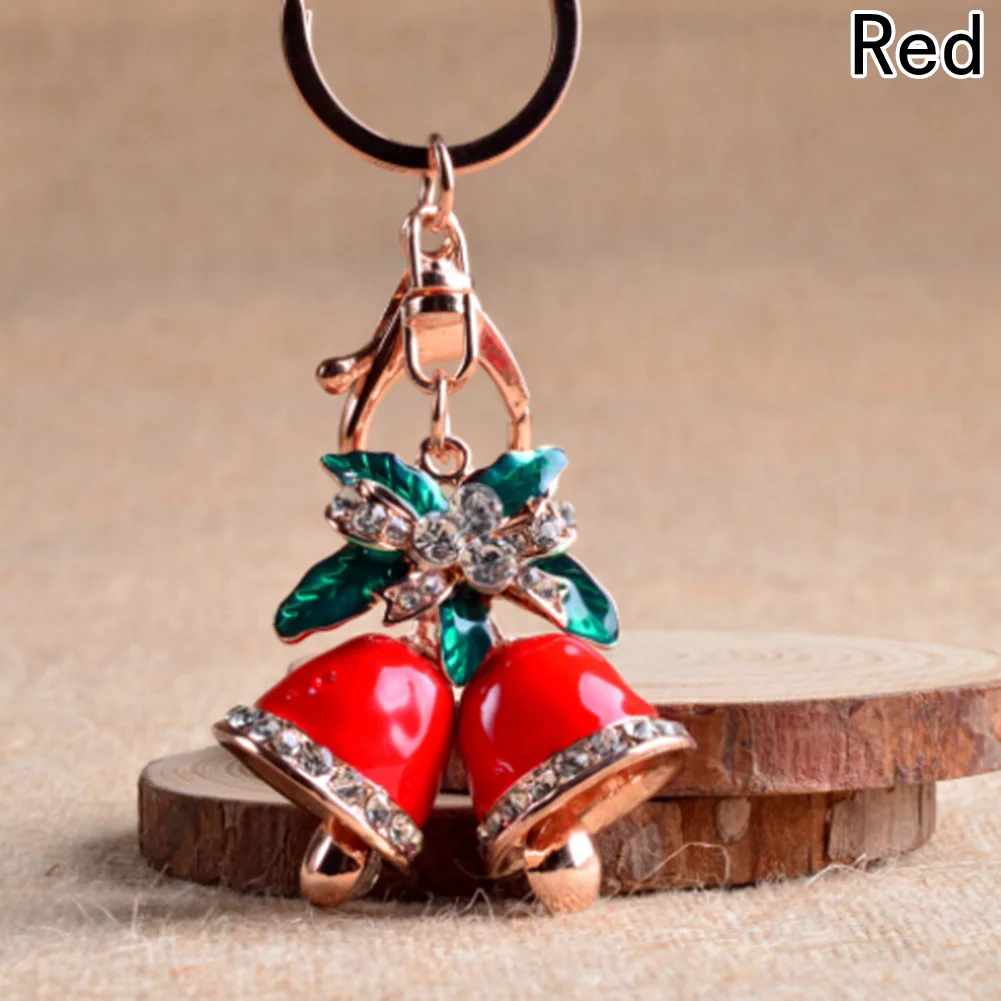 Gift Accessories Christmas Bells Keychain in Key Chains as Jewelry for