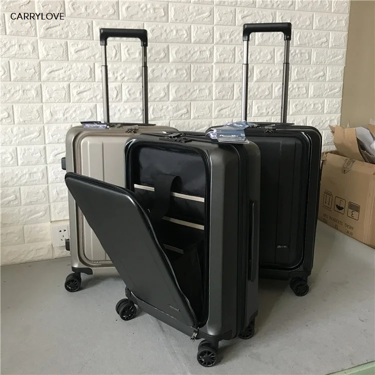 

CARRYLOVE business luggage 20 size Export trade Multifunction PC Rolling Luggage Spinner brand Travel Suitcase