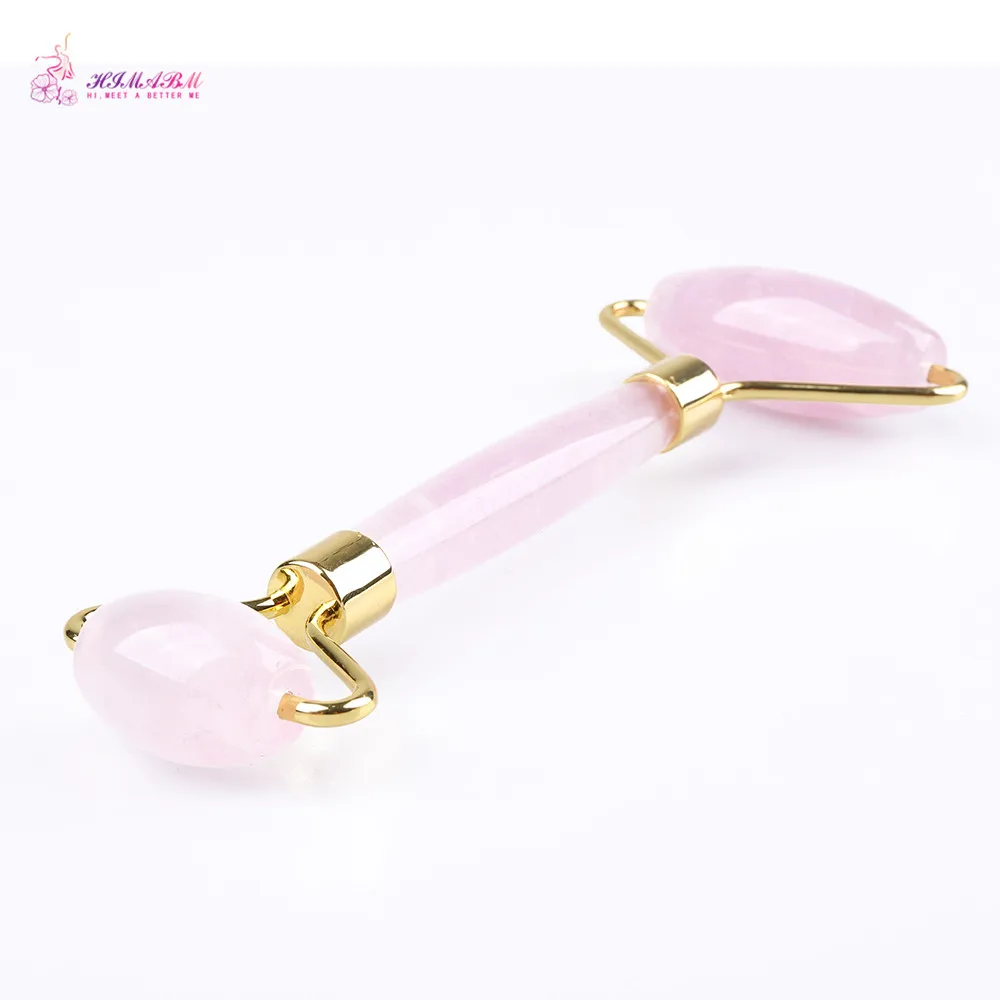 HIMABM Rose Quartz Face Massage Roller Beauty Tool Facial Eye Neck Body Anti Ageing Therapy C HIMABM Rose Quartz Face Massage Roller Beauty Tool Facial Eye Neck Body Anti Ageing Therapy C