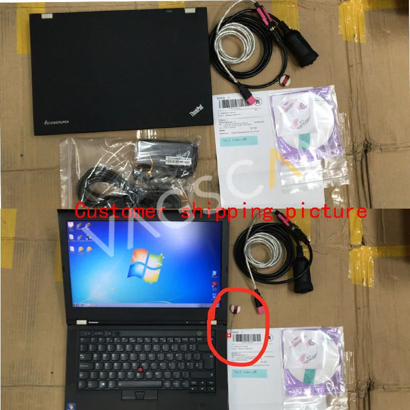 T420 ЦП I5 Ram 4G компьютер с диагностическим комплектом Sculi либхер LD|Анализатор