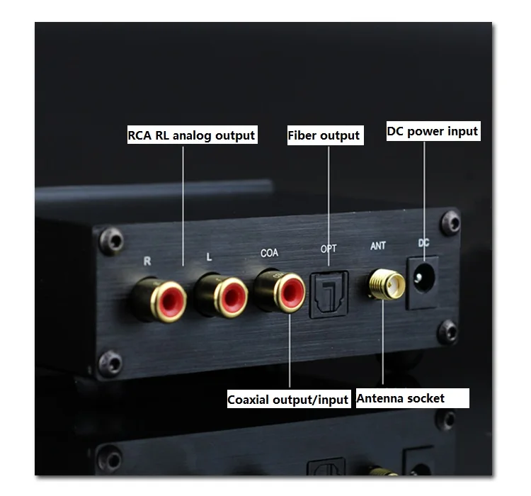 HiFi беспроводной Bluetooth CSR8675 5,0 приемник ЦАП Декодер APTX-HD без потерь цифровой проигрыватель коаксиальный волокно