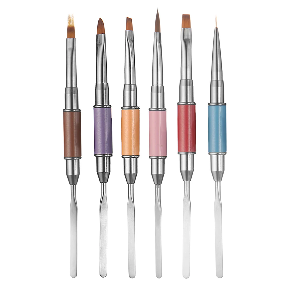Professional Double Head Nail Art Painting Pen Drawing Brush Manicure Tool | Красота и здоровье