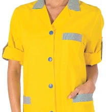 Рубашки с короткими рукавами желтый