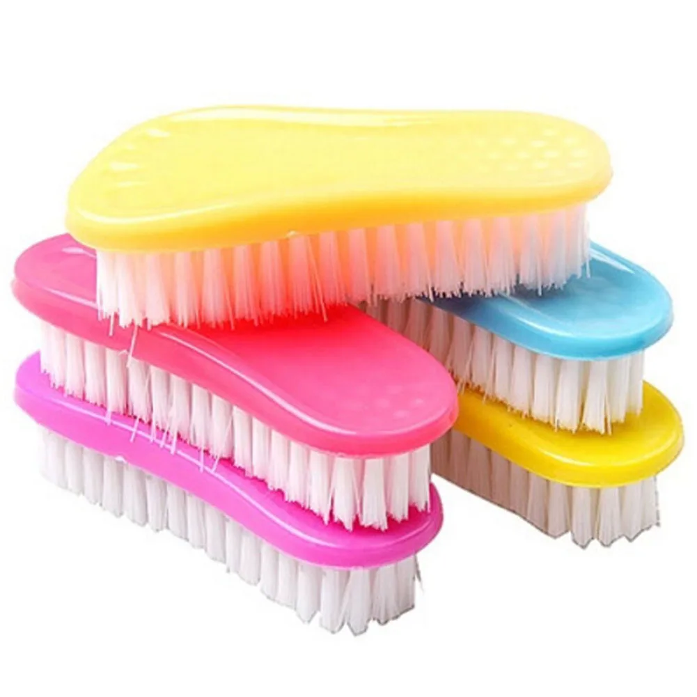 1Pcs Random Color Lovely Feet With A Clean Cleaning Brush For Washing