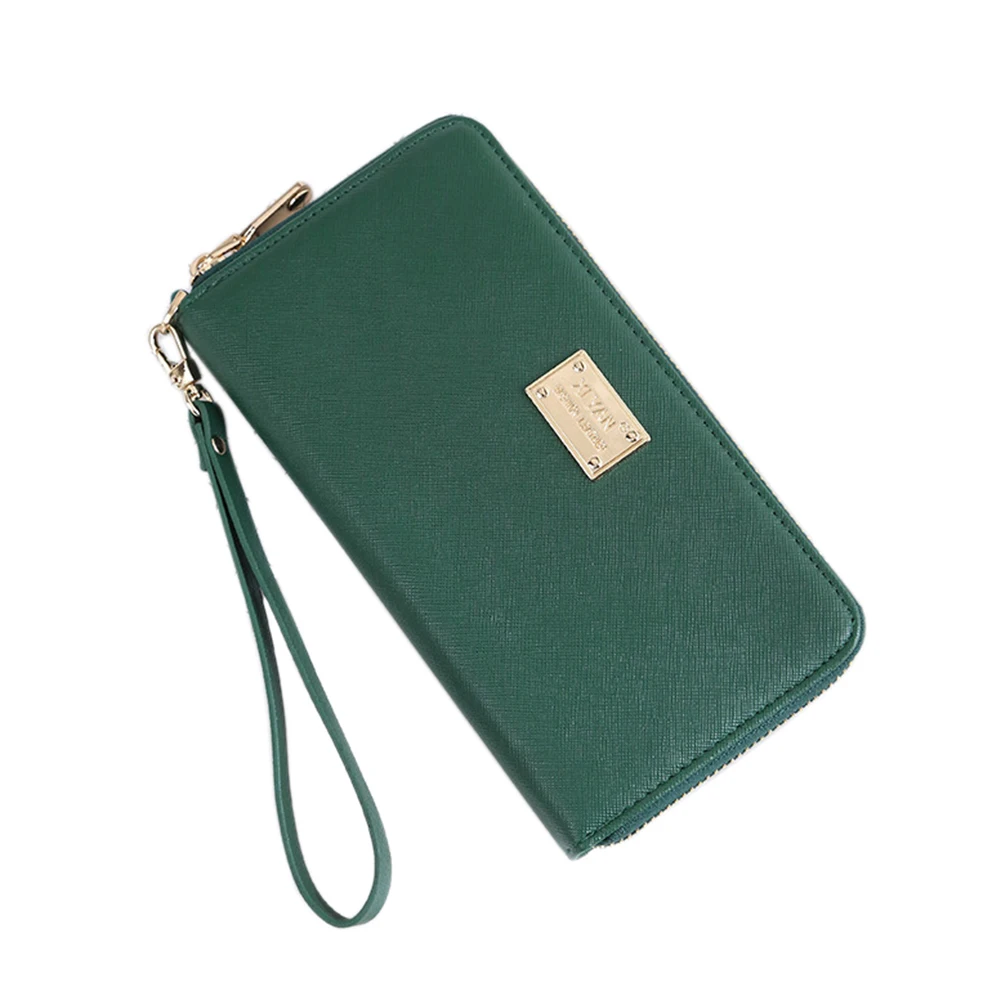 

Leather leather wallet women Simple Long Envelope Wallet monederos para mujer billetera mujer carteras y bolsos de mujer portfel