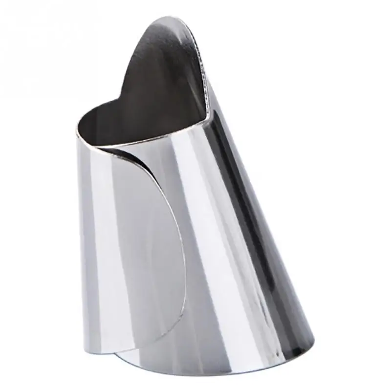 Kitchen Cooking Tools Stainless Steel Finger Hand Cooking Safe Slice Accessories Tools Knife Finger Protection Finger