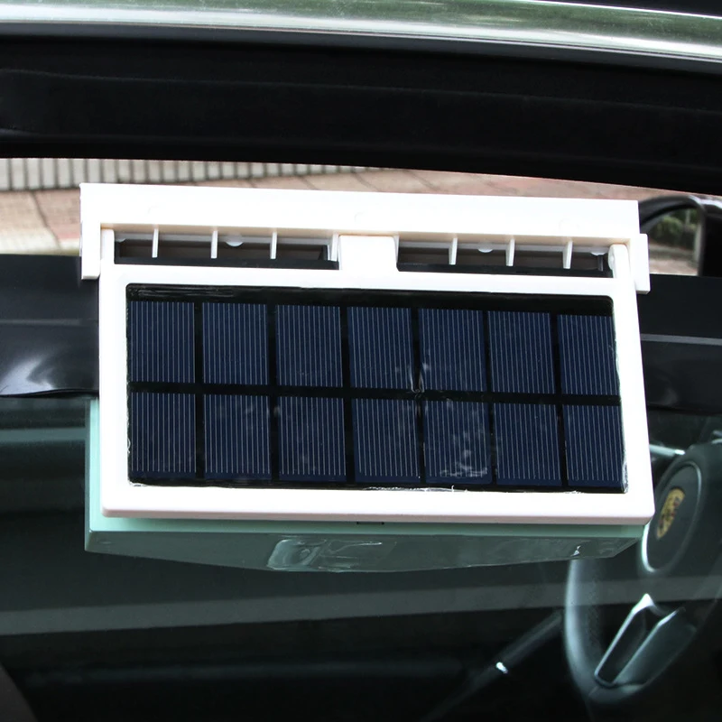 Вентилятор на переднее и заднее стекло для автомобиля с солнечной батареей, вентилятор на вентиляционное отверстие для автомобиля, охлаждающий вентилятор, автоматическая вентиляция, сушилка с подогревом, размораживание лобового стекла