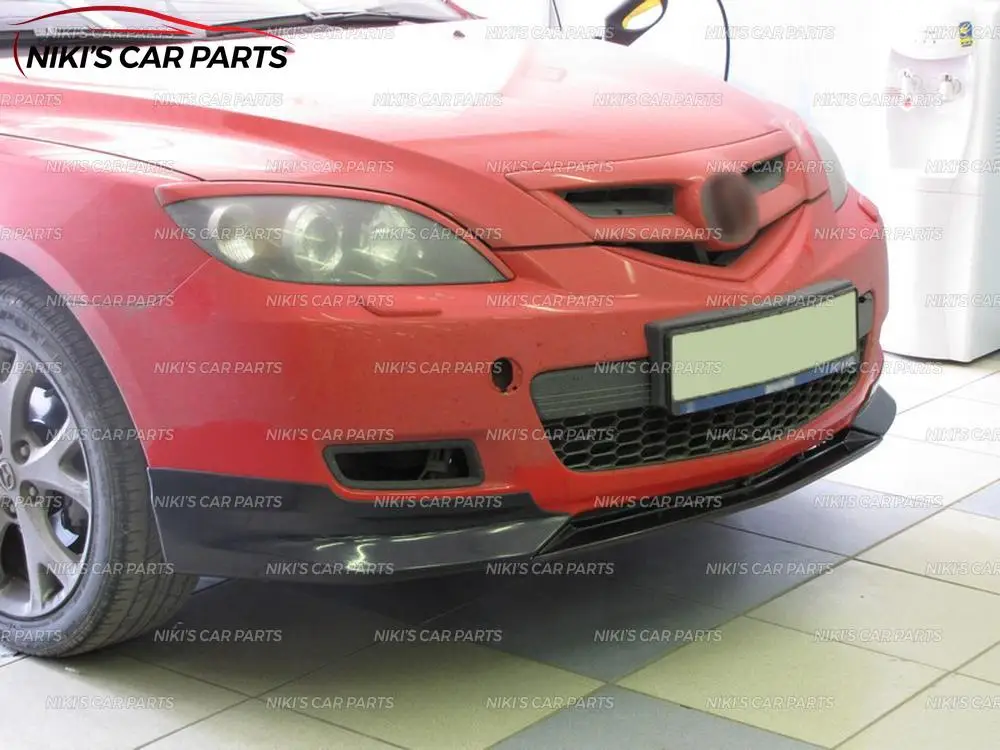 Брови на фары чехол для Mazda 3 HB 2003-2008 ABS пластиковые реснички ресницы для украшения автомобиля Стайлинг тюнинг аксессуары