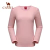 Camisa polar de manga larga de color CAMEL para deportes al aire libre 2022, camisas de otoño para senderismo térmico, camisas para parejas, abrigo cálido Multicolor ► Foto 1/5