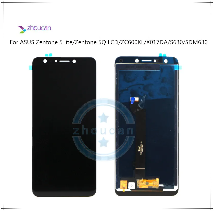 

For 6.0" Asus ZenFone 5 Lite 5Q X017DA LCD ZC600KL S630 SDM630 LCD Display Touch Screen Digitizer Assembly for Asus ZC600KL LCD