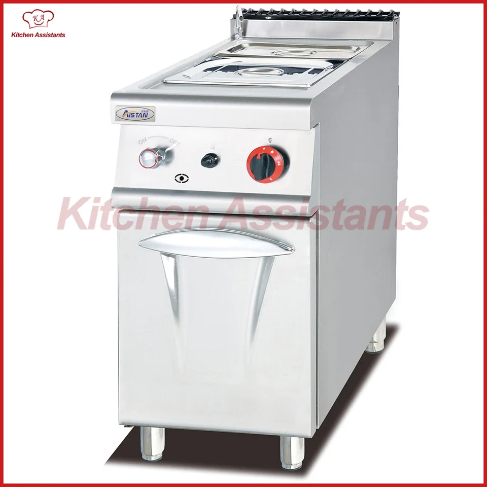 

GH774 Gas Bain Marie With Cabinet of combination oven range