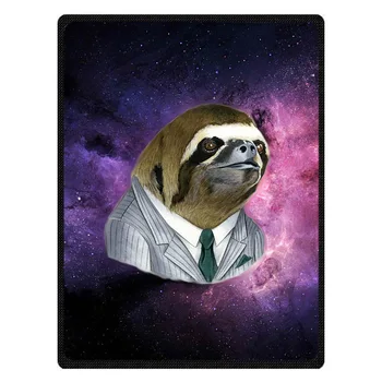 

Sloth Customized Design Unique Fleece Blanket Outdoor/ Indoor Blanket Coral Flannel Blanket Travel Blankets