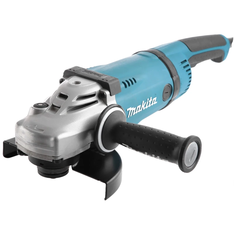 Машина шлифовальная угловая Makita GA7040SF01 (Мощность 2600 Вт, диаметр диска 180 мм, скорость вращения 8500 об/мин, плавный пуск, дополнительная рукоятка)